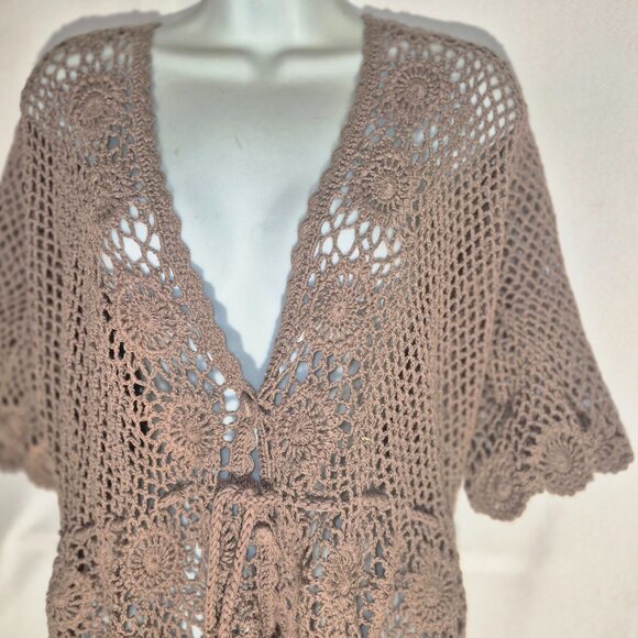 LIZ CLAIBORNE beautiful Crocheted Cardigan sweater in size 2XL - Picture 11 of 16